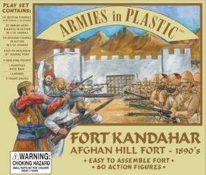 Fort Kandahar Afghan Hill Fort - 1890's, Includes 60 Figures - ONE AVAILABLE!  #9658