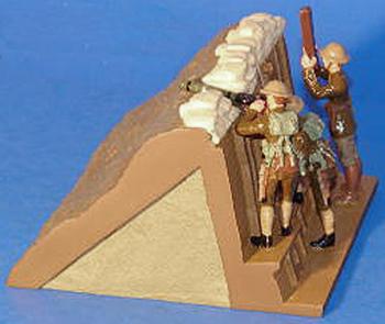 WWI British Trench Set--three figures on scenic base--RETIRED--LAST ONE!! WWI British Trench Set--three figures on scenic base--RETIRED--LAST ONE!! #9739