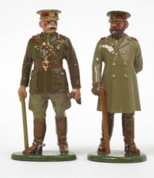 King George V and Earl Kitchener in France--two figures--RETIRED--LAST ONE!! King George V and Earl Kitchener in France--two figures--RETIRED--LAST ONE!! #9742
