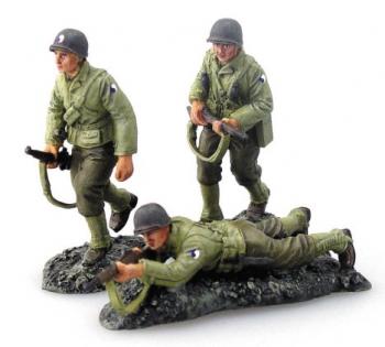 U.S. Infantry--three figures--RETIRED.ONE AVAILABLE!  U.S. Infantry--three figures--RETIRED.ONE AVAILABLE!  #9756