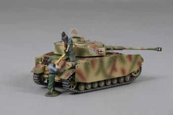 Image of German Tank Crew--Two Figures (Tank NOT INCLUDED!)--RETIRED--LAST ONE!!