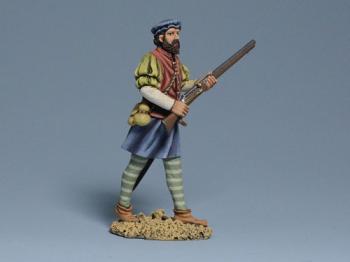 Spanish Arquebusier--single figure #43920
