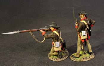 Two Line Infantry (#8), 12th Massachusetts Regiment, Continental Army--two figures--RETIRED--LAST TWO!! Two Line Infantry (#8), 12th Massachusetts Regiment, Continental Army--two figures--RETIRED--LAST TWO!! #43951
