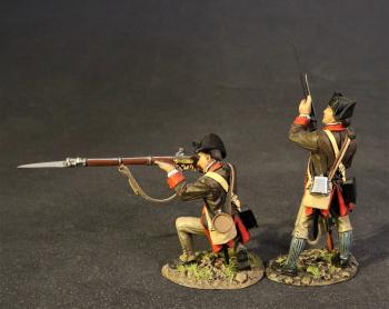 Two Line Infantry (#9), 12th Massachusetts Regiment, Continental Army--two figures--RETIRED--LAST TWO!! Two Line Infantry (#9), 12th Massachusetts Regiment, Continental Army--two figures--RETIRED--LAST TWO!! #43953
