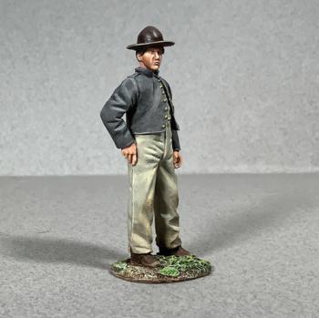 Confederate Standing in Camp or Artillery Crewman--single figure #43984