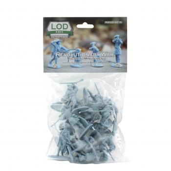 Colonial Minutemen (TAN)--16 pieces in 8 different poses) Colonial Minutemen (TAN)--16 pieces in 8 different poses) #44010