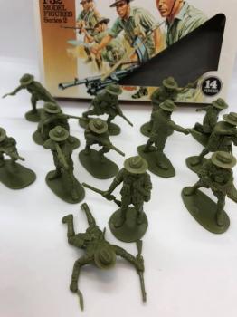 Airfix Vintage WWII Ghurka Infantry 14pcs--RETIRED. - 7 available Airfix Vintage WWII Ghurka Infantry 14pcs--RETIRED. - 7 available