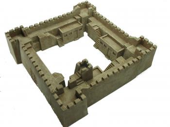 French Foreign Legion Fort--L 22'' x D 22''x H 6''--Comes in a Dark Tan color French Foreign Legion Fort--L 22'' x D 22''x H 6''--Comes in a Dark Tan color #10415