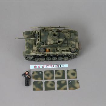 Image of Panzer III M--(decals supplied unattached) comes with commander--RETIRED--LAST ONE!!