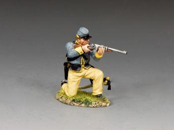 Kneeling Confederate Trooper Firing Carbine--single figure Kneeling Confederate Trooper Firing Carbine--single figure #44175