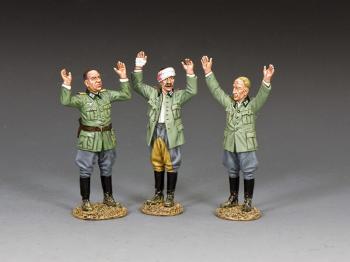 Captured German Officers--Three figures #44405