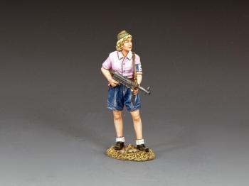 FFI Young Resistance Girl--Single figure FFI Young Resistance Girl--Single figure #44406