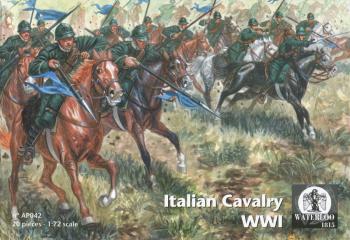 WWI Italian Cavalry--10 figures in 5 poses & 10 horses on 2 horse poses -- LAST ONE!  WWI Italian Cavalry--10 figures in 5 poses & 10 horses on 2 horse poses -- LAST ONE!  #44576