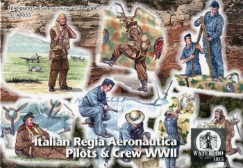 Royal Italian Air Force Pilots and Crew, WWII--16 figures in 8 poses & accessories Royal Italian Air Force Pilots and Crew, WWII--16 figures in 8 poses & accessories #44582