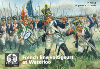 French Line Voltigeurs at Waterloo--28 figures in 6 poses--TWO IN STOCK. #44588