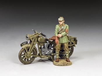 I.J.A. Dispatch Rider--includes motorcycle and figure #3