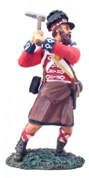 Image of Black Watch 42nd Highland Pioneer, 1815--2010 Matte Club Figure--single figure--RETIRED--LAST ONE!! Image of Black Watch 42nd Highland Pioneer, 1815--2010 Matte Club Figure--single figure--RETIRED--LAST ONE!!