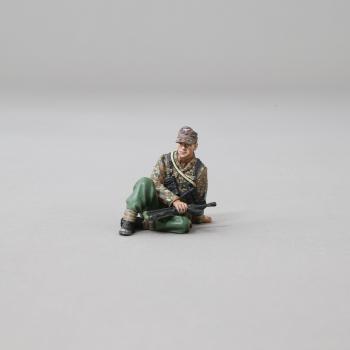 Image of Relaxed SS NCO with MP40--single figure--RETIRED--LAST ONE!!