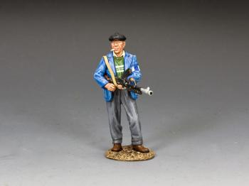 Maquisard with Bren Gun--single WWII French resistance figure Maquisard with Bren Gun--single WWII French resistance figure #44922