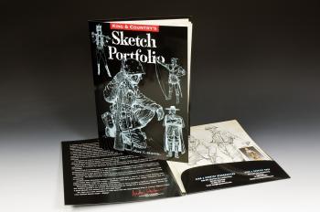 Andy C. Neilson's "Sketch Portfolio" w/13 Original Pen & Ink Drawings--EIGHT LEFT!! #45087