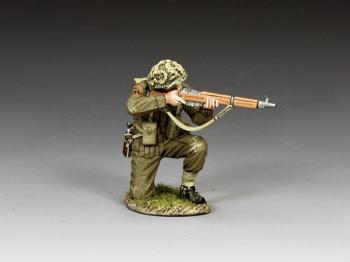Kneeling Firing (with Grass base)--single WWII British Tommy rifleman figure Kneeling Firing (with Grass base)--single WWII British Tommy rifleman figure #45106