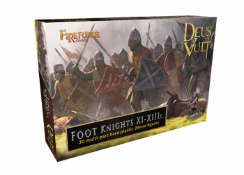 FireForge Foot Knights XI-XIIIc--30 multi-part hard plastic 28mm figures #0
