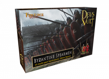 FireForge Byzantine Spearmen--25 multi-part hard plastic 28mm figures FireForge Byzantine Spearmen--25 multi-part hard plastic 28mm figures #45132