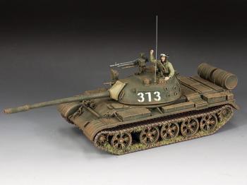 North Vietnamese T-55A Main Battle Tank #313--tank and commander #0