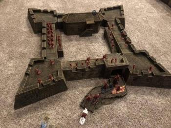 Image of Fort William Henry -48 inches by 48 inches (foam)--AWAITING RESTOCK AT LOD.