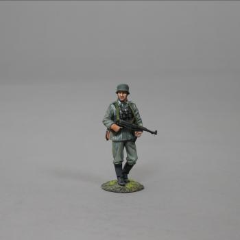 Image of Heer Patrol MP40 Gunner--single German WWII figure--RETIRED--LAST ONE!!