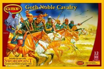 Gripping Beast Plastic Goth Noble Cavalry--twelve 28mm Hard Plastic Mounted Figures #0