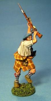 Highlander Attacking With Musket--single figure #16
