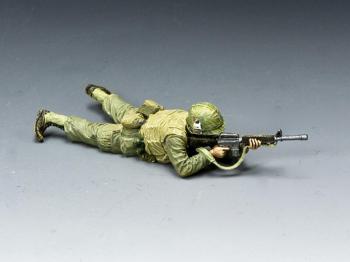 Lying Prone Rifleman--single Vietnam-era USMC figure Lying Prone Rifleman--single Vietnam-era USMC figure #45485