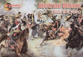 1/72 Austrian Ulans 1805-15--12 mounted figures & 3 foot figures--ONE IN STOCK. 1/72 Austrian Ulans 1805-15--12 mounted figures & 3 foot figures--ONE IN STOCK. #45794