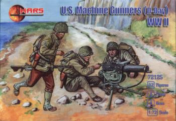 1/72 WWII U.S. Machine Gunners D-Day--32 figures in 8 poses--TWO IN STOCK. 1/72 WWII U.S. Machine Gunners D-Day--32 figures in 8 poses--TWO IN STOCK. #44803