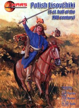 1/72 1st Half XVII Century Polish Lisovchiki Troops--12 mounted figures in 6 poses & 12 horses in 6 horse poses--TWO IN STOCK. 1/72 1st Half XVII Century Polish Lisovchiki Troops--12 mounted figures in 6 poses & 12 horses in 6 horse poses--TWO IN STOCK. #45844