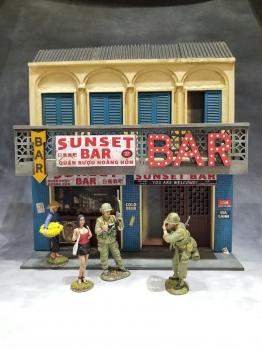 Vietnam Bar--2 stories with Balcony - W225mm x H240mm x D70mm Vietnam Bar--2 stories with Balcony - W225mm x H240mm x D70mm #45928