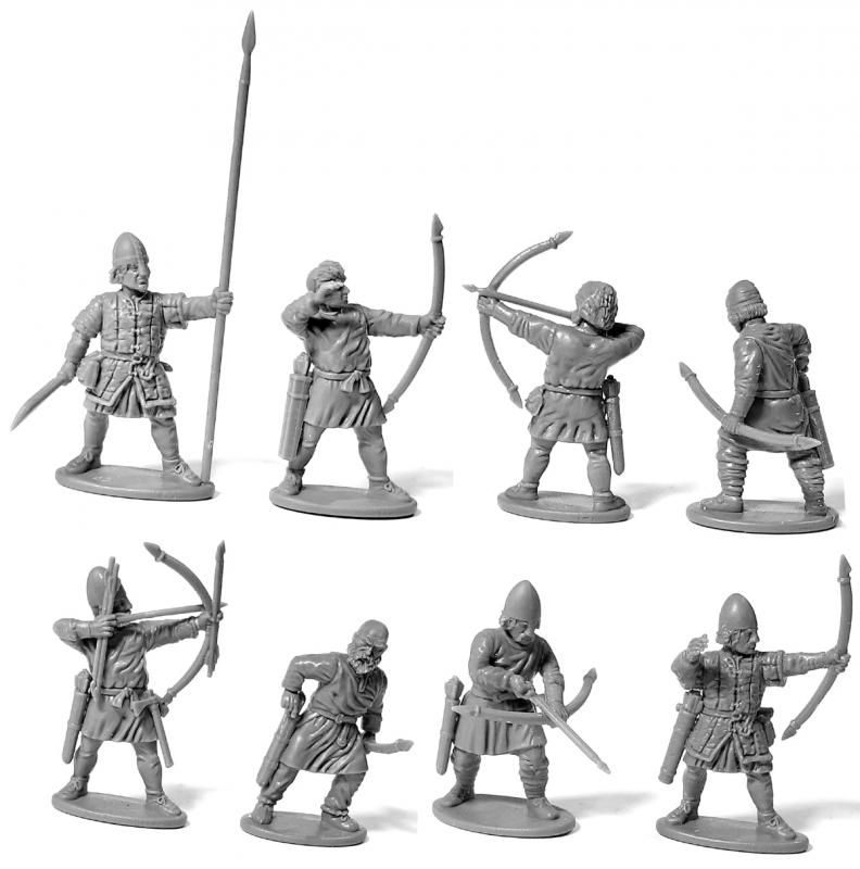kroeg Dinkarville Meer dan wat dan ook Dark Age Archers & Slingers--makes 36 highly detailed 28mm plastic figures  - VXDA006 - Gaming Miniatures - Products
