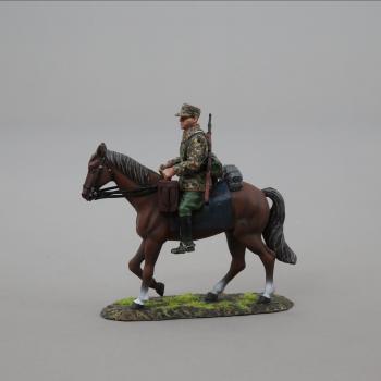 SS Cavalry Trooper (late war pea dot patter jacket)--single mounted figure--SIX IN STOCK!! SS Cavalry Trooper (late war pea dot patter jacket)--single mounted figure--SIX IN STOCK!! #45967