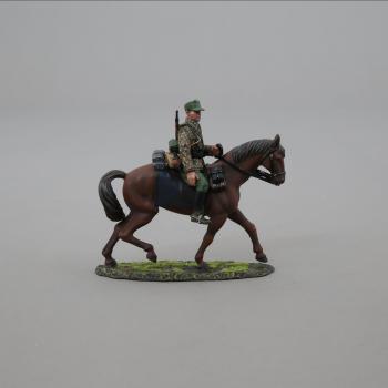 SS Cavalry Trooper with Arm Hanging Down (late war pea dot pattern jacket)--single mounted figure--RETIRED--LAST FIVE!! SS Cavalry Trooper with Arm Hanging Down (late war pea dot pattern jacket)--single mounted figure--RETIRED--LAST FIVE!! #45968