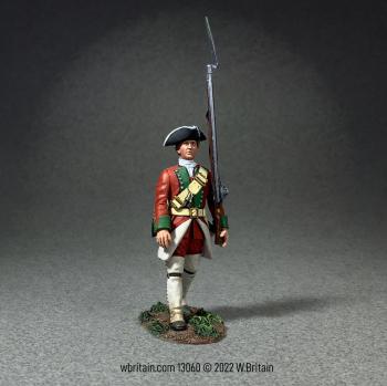 Image of British Gooch’s Marines, 1742--single figure