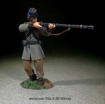 Image of Confederate Texas Brigade Standing Firing, No.3--single figure
