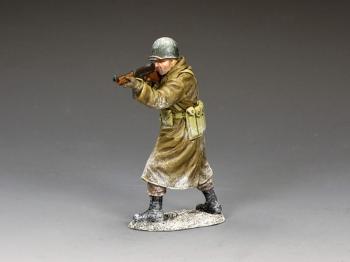 Image of Tommy-Gunner--single standing WWII American GI figure