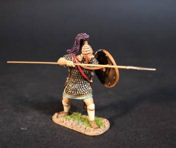 Deiphobus, Prince of Troy, Troy and Her Allies, The Trojan War--single figure with spear and shield Deiphobus, Prince of Troy, Troy and Her Allies, The Trojan War--single figure with spear and shield #46287