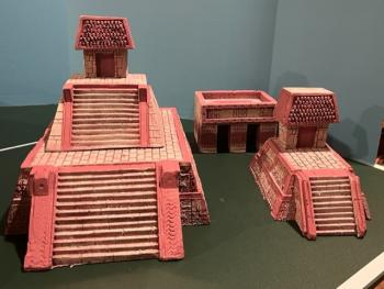Image of Aztec Pyramids Full Set--six piece set