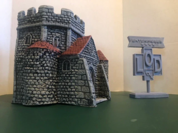 Fortified Abbey Individual Chapel Piece--AWAITING RESTOCK. Fortified Abbey Individual Chapel Piece--AWAITING RESTOCK. #46425