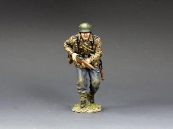 Image of HJSS Advancing with Rifle--single 12th SS Hitlerjugend figure--RETIRED--LAST ONE!!