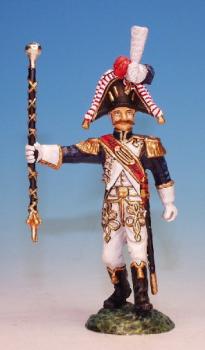 Drum Major, French Imperial Guard Band, French Army--single figure--RETIRED--LAST ONE!! #1115