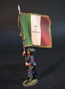 Standard Bearer (Dio E Popolo standard), The 39th New York Volunteer Infantry Regiment, The First Battle of Bull Run, 1861, The ACW--single figure Standard Bearer (Dio E Popolo standard), The 39th New York Volunteer Infantry Regiment, The First Battle of Bull Run, 1861, The ACW--single figure #46673