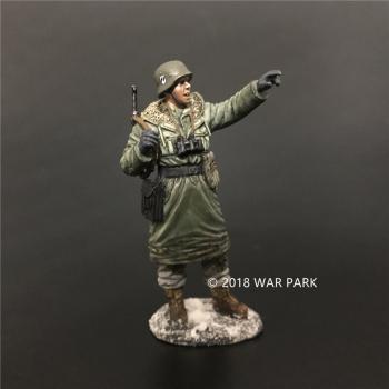 LSSAH officer with MP40 pointing with left hand, Battle of Kharkov--single figure LSSAH officer with MP40 pointing with left hand, Battle of Kharkov--single figure #46702